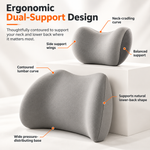 ExtraHealthy™ Ergonomic Car Cushion Set