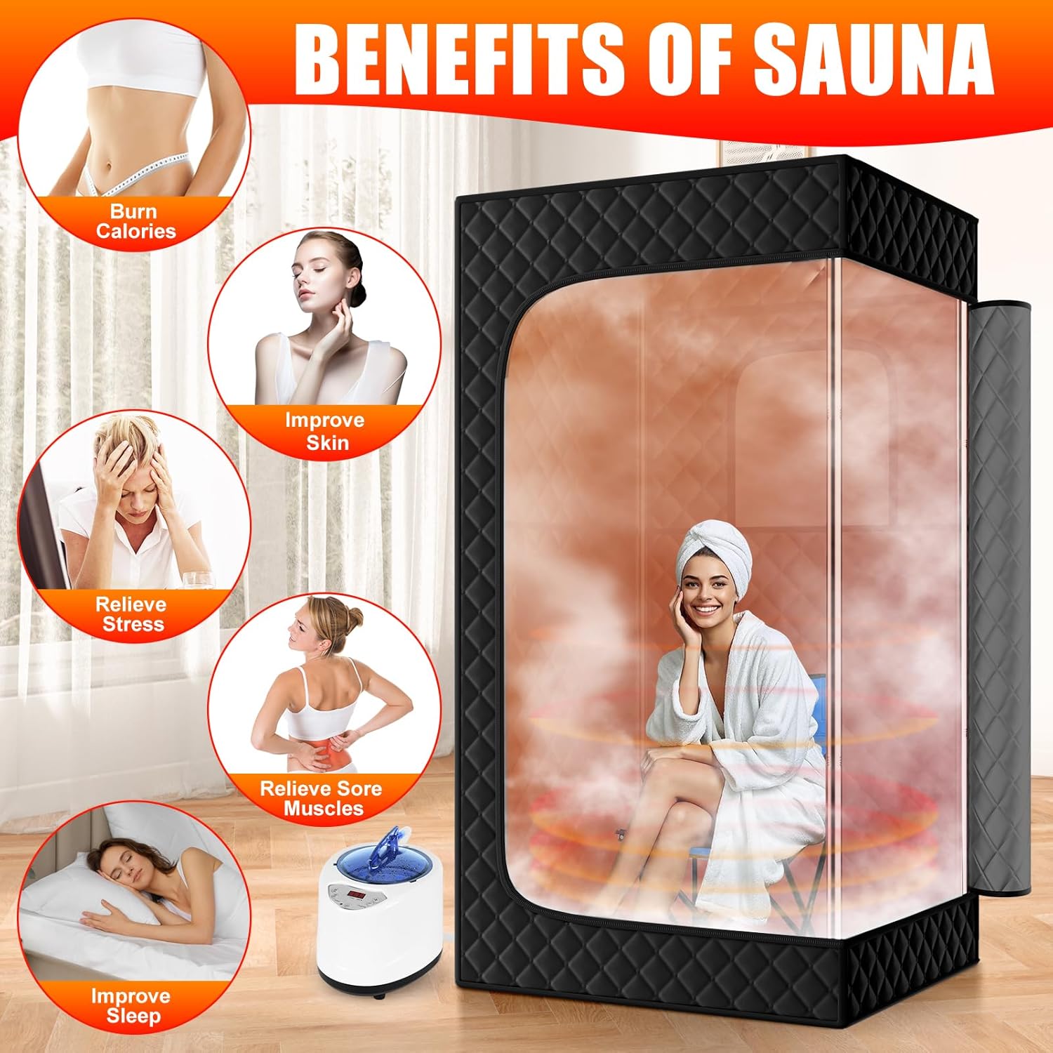 ExtraHealthy™ Portable Sauna For Relief & Recovery