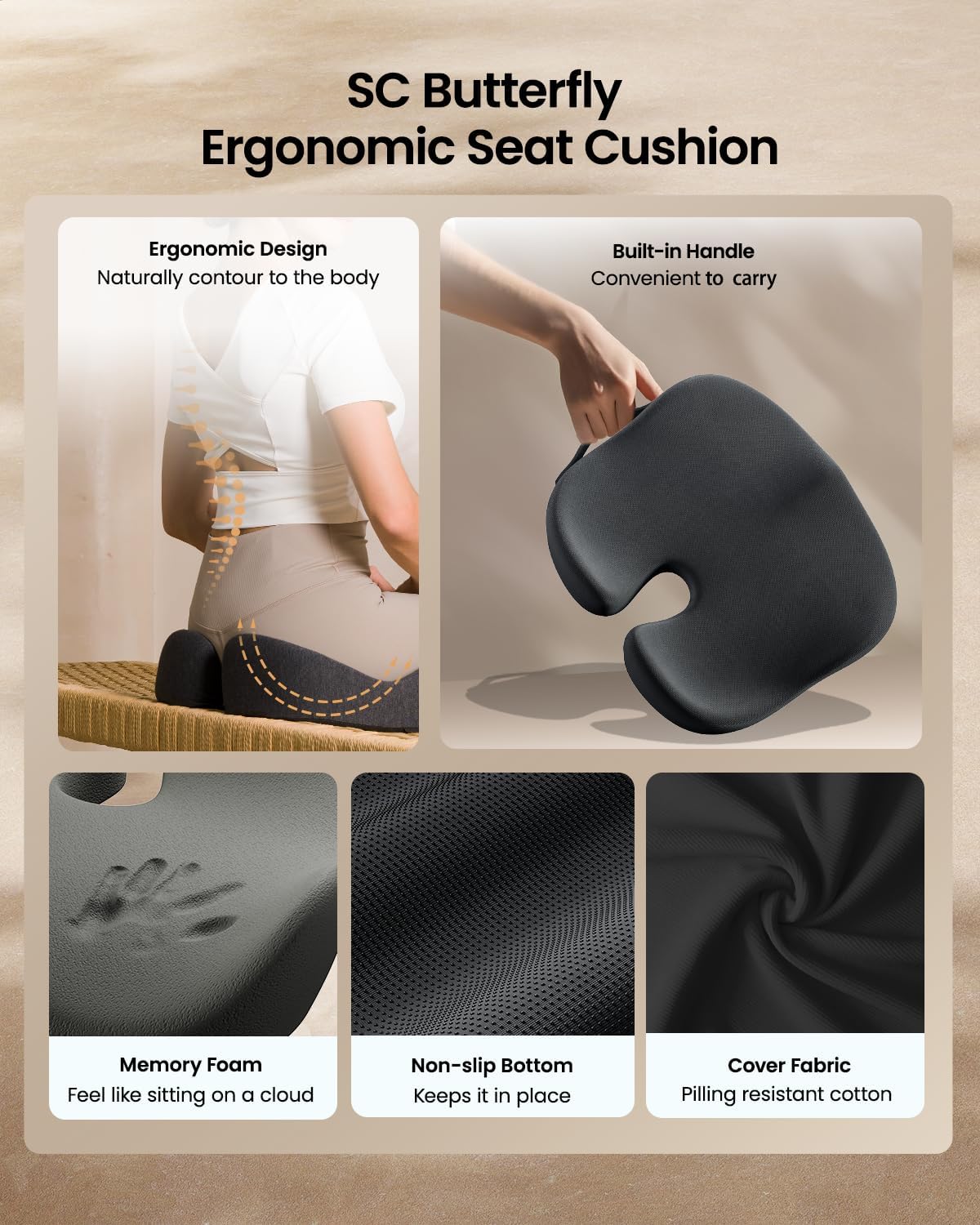 ExtraHealthy™ Relief & Comfort Cushion
