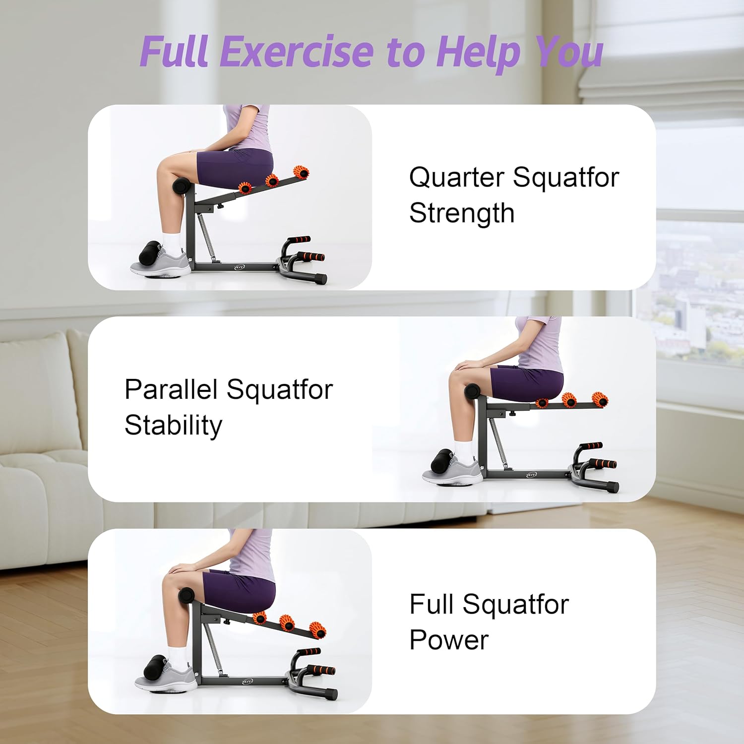 ExtraHealthy™ Deep Squat Machine