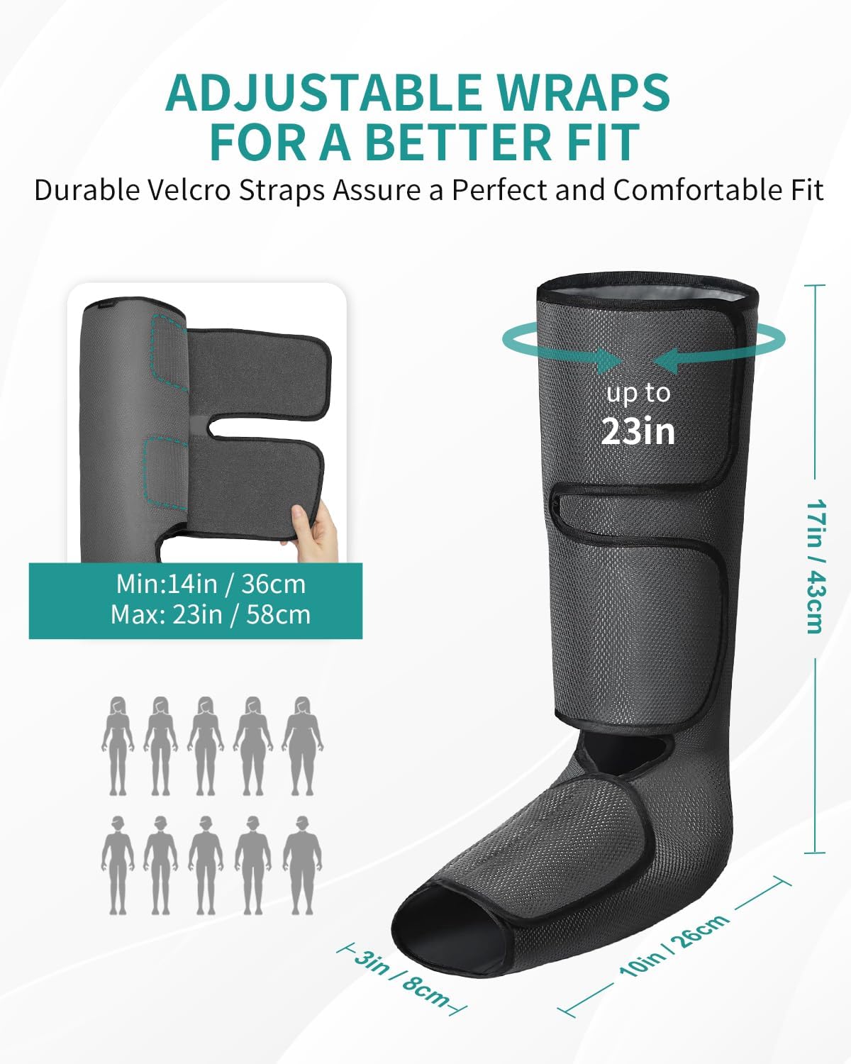 AirWrap Compression Leg Massager