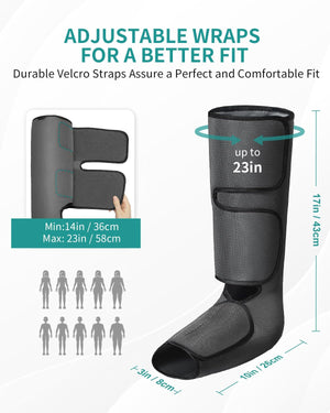 AirWrap Compression Leg Massager