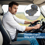 Pressure Relief Seat Cushion with Lumbar Support