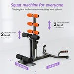 ExtraHealthy™ Deep Squat Machine