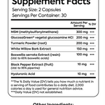 Joint Support and Anti Inflammatory Supplement